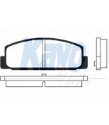 KAVO PARTS - BP4534 - К-т торм. колодок Re  Mazda 6, 323, 626